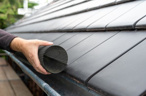 Gutter Mesh Installation in Zionsville